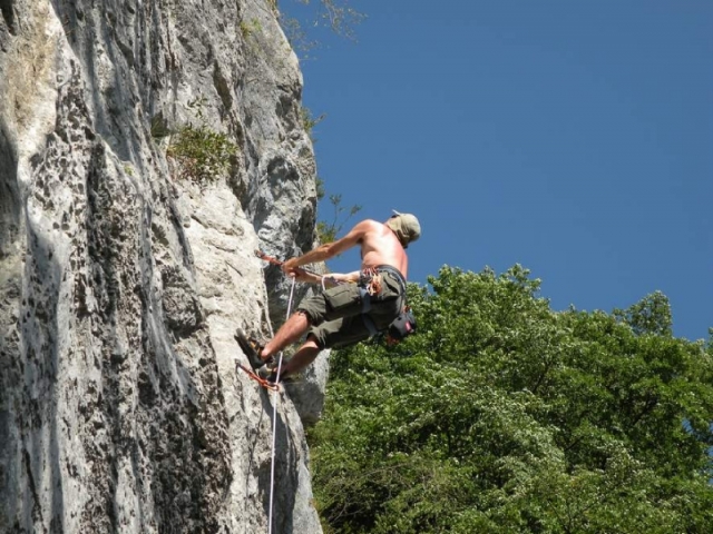 Escalada con el Bureau de Guías Luz Saint Sauveur